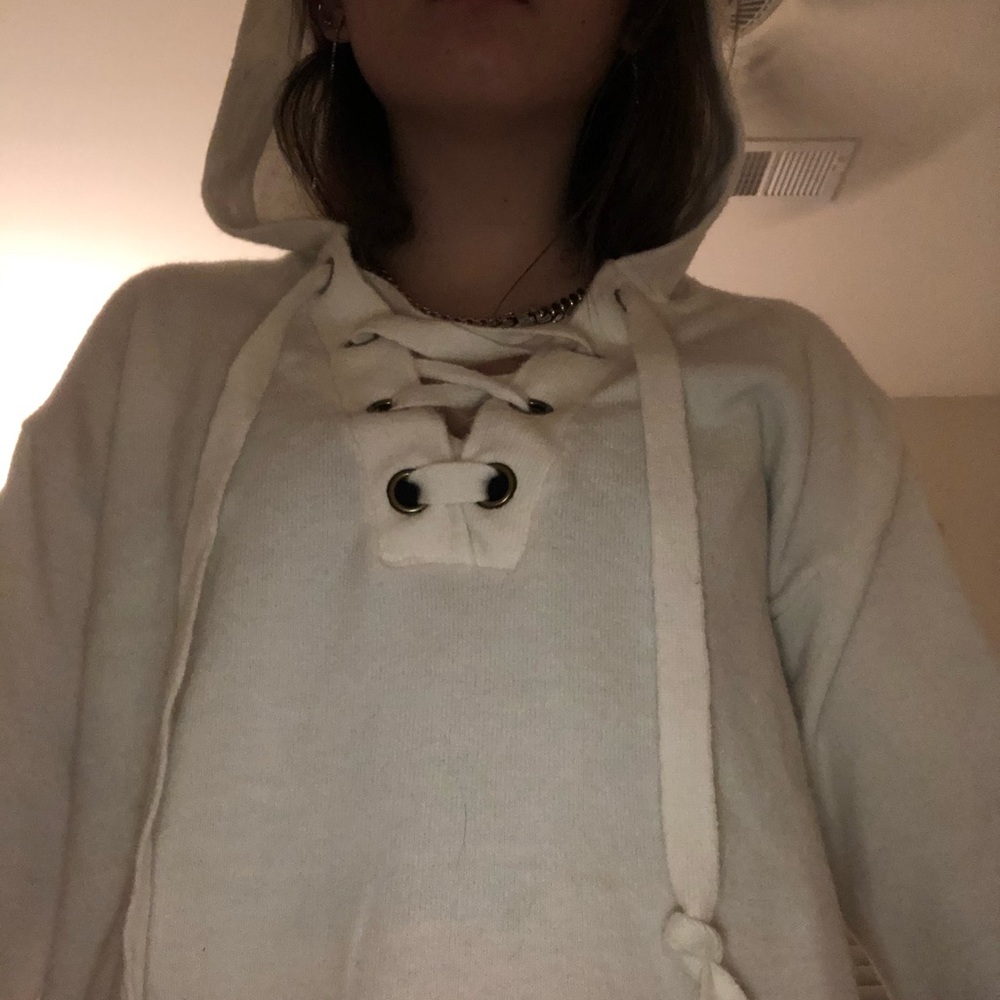 Hooded sweater